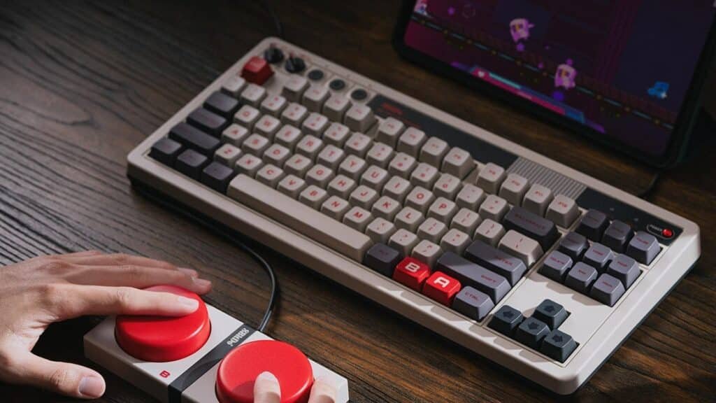 Grab A Nintendo Inspired Retro Gaming Keyboard In Limited Time Deal
