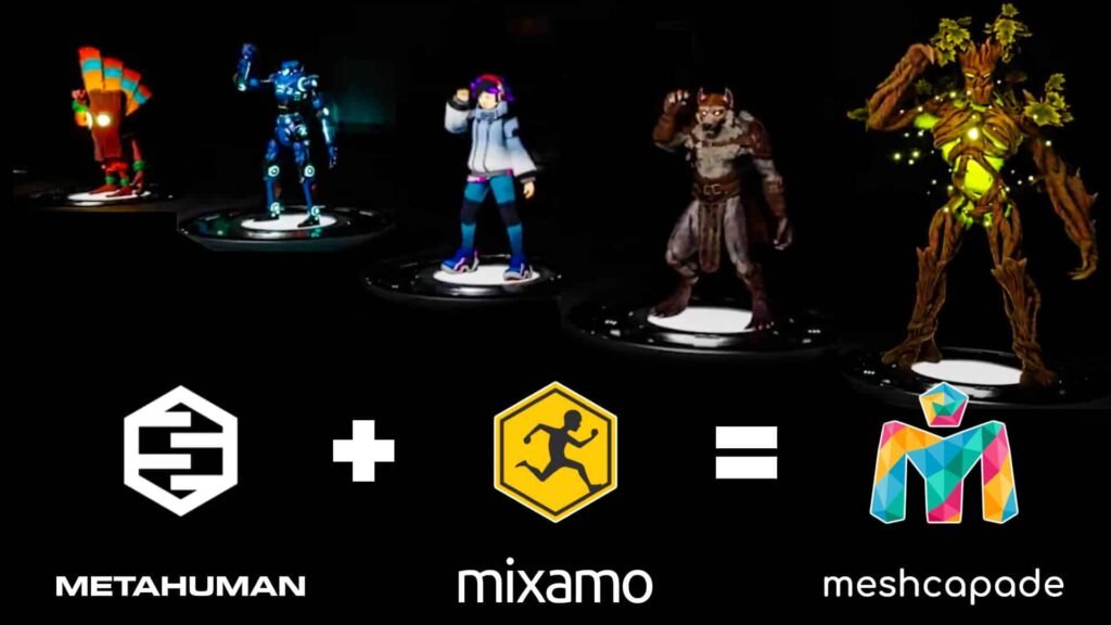 Meshcapade – Mixamo X Metahumans