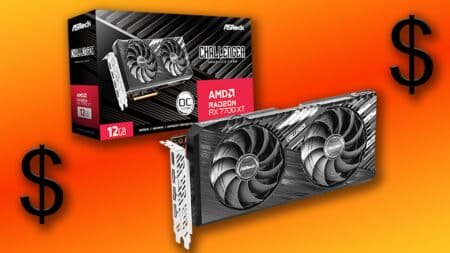 AMDs Radeon RX 7700 XT GPU is now at its