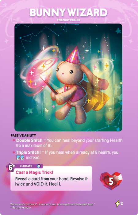 Spellstorm Character Profiles Bunny Wizard