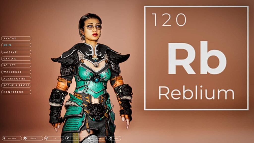 Reblium – Unreal Engine Power 3D Character Creator