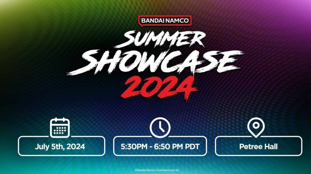 Bandai Namco Summer Showcase Set For July 5 At Anime