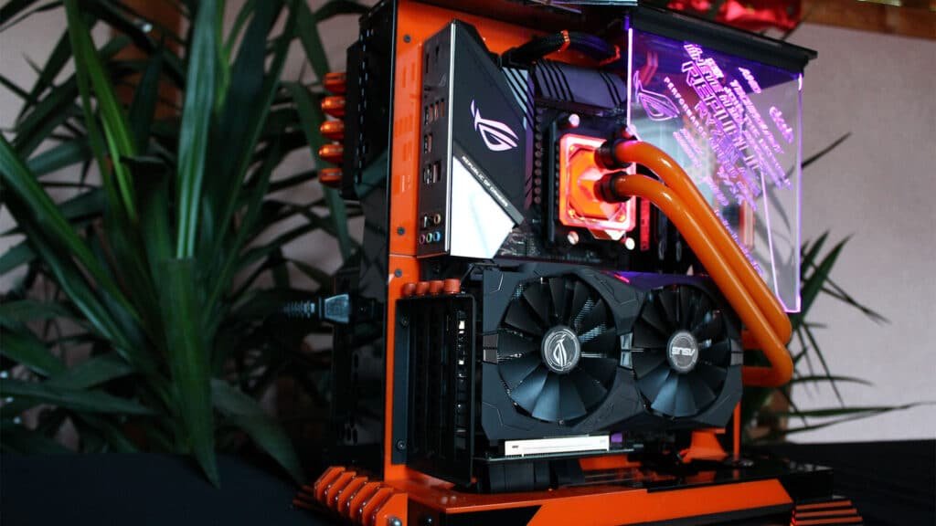 This Handsome Open Air Asus Gaming Pc Build Is Inspired By