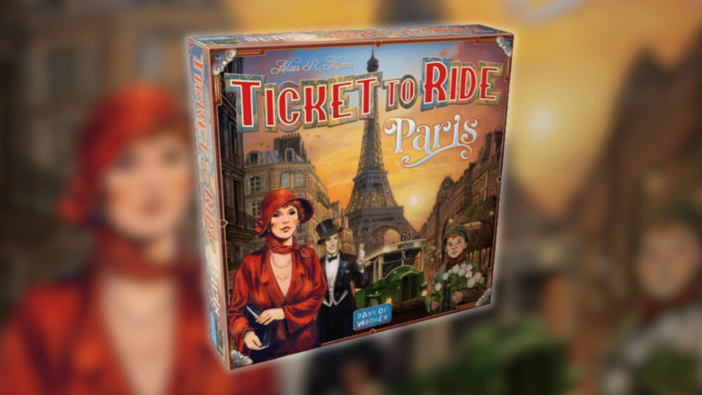 Ticket To Ride Paris Board Game Review