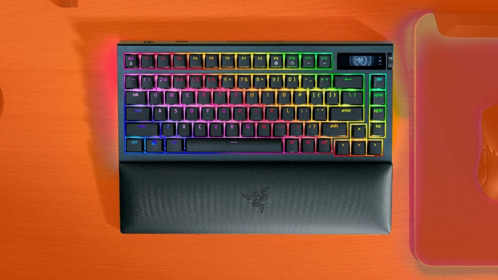 Razers New Blackwidow Gaming Keyboard Boasts Three Month Battery Life