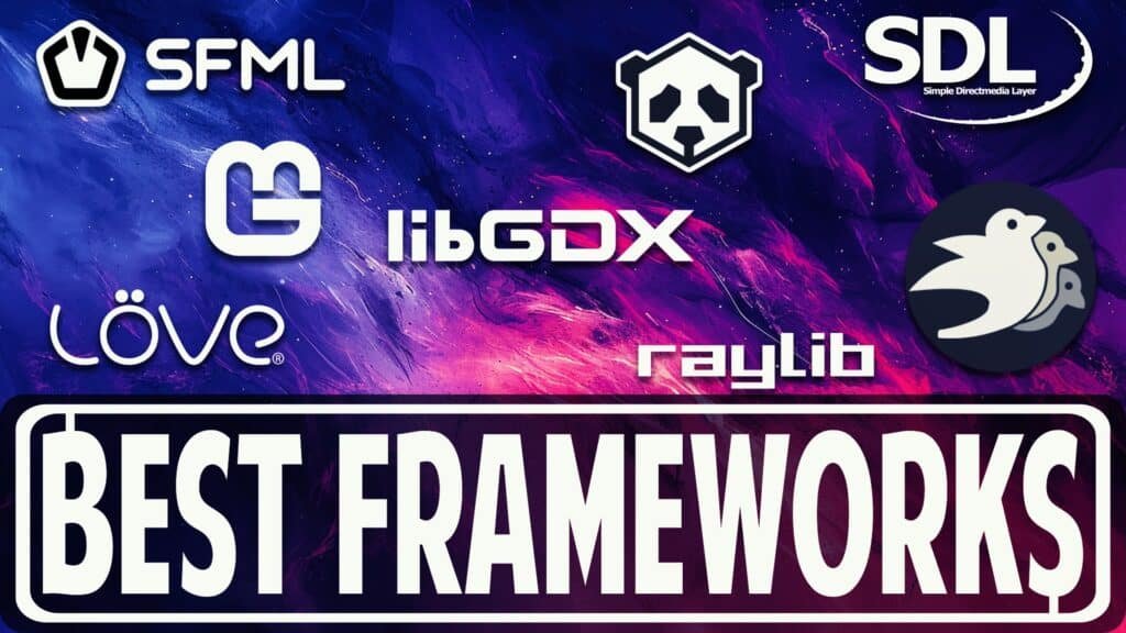 The Best Game Development Frameworks In 2024