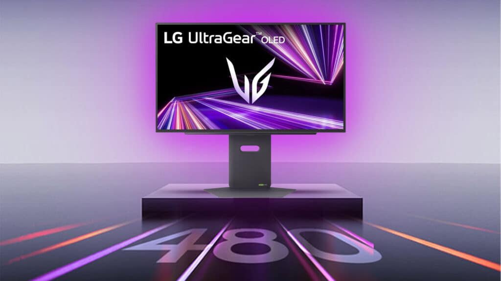 LGs new OLED gaming monitor can run at 480Hz and