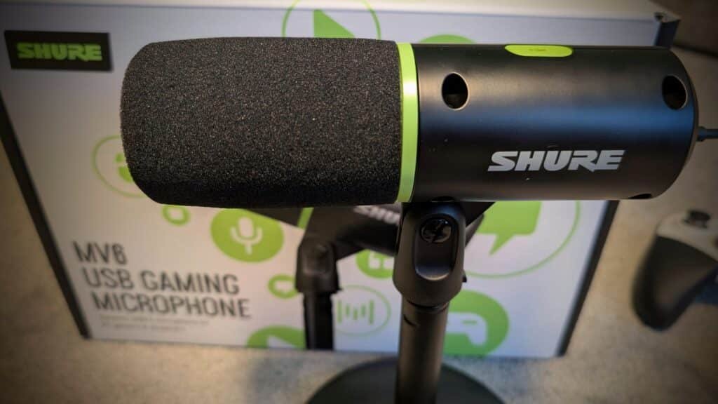 Shure Mv6 Usb Gaming Microphone Review